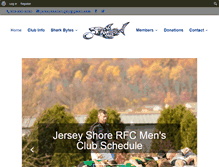 Tablet Screenshot of jerseyshorerugby.com